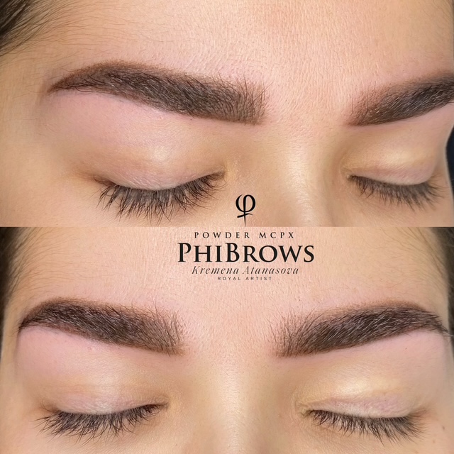 Powder Brows — резултат